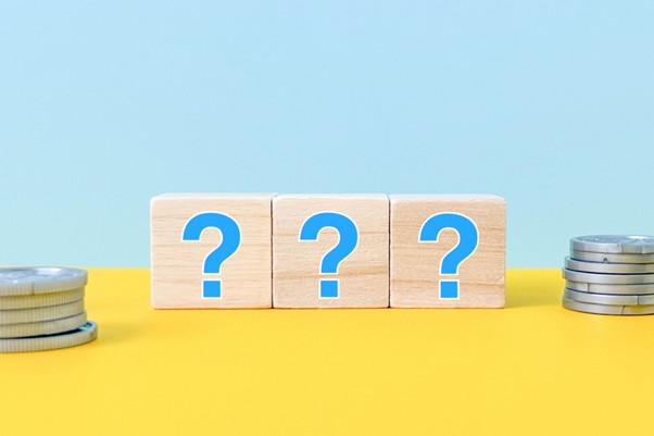 はてなマークの積み木