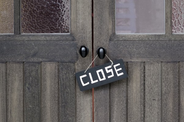 閉店した店