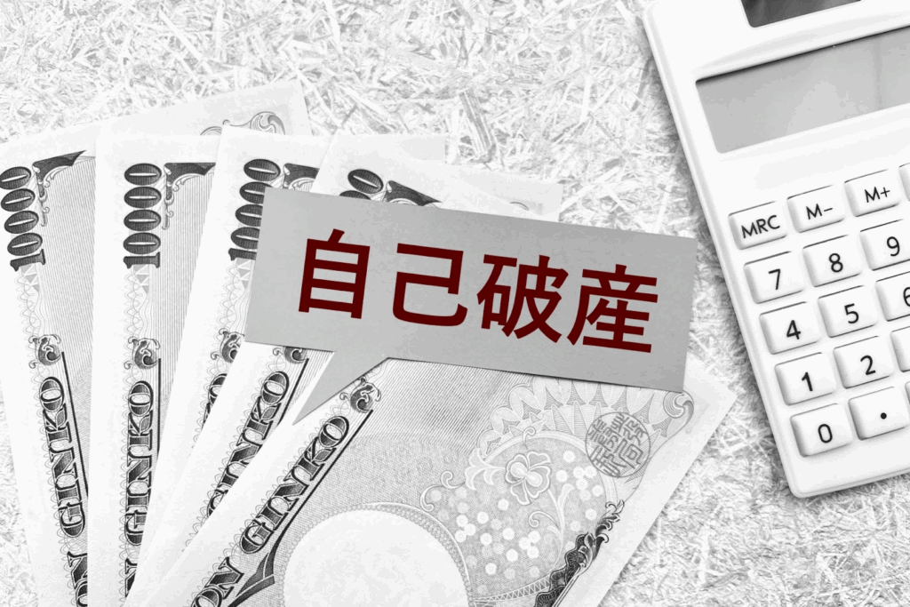 自己破産のイメージ