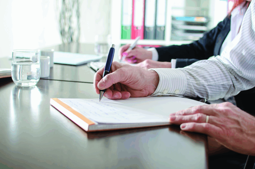 ノート、Clerking、書き込み